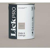 LickPro Max+ 5Ltr Taupe 01 Matt Emulsion Paint (763JY)
