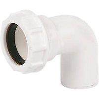 FloPlast WC26 Universal Compression Waste Conversion Bend 90 32mm (76431)