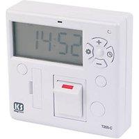 Greenbrook T205-SCR Surface Mounted Digital 7-Day Fused Timer Spur Switch (7643G)