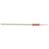 Time GT100 White 1-Core Round Coaxial Cable 50m Drum (764JY)