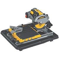 DeWalt D2400-GB 1600W Electric Sliding Table Wet Tile Saw 240V (764RK)