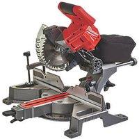 Milwaukee M18 FMS190-0 FUEL 190mm 18V Li-Ion RedLithium High Output Brushless Cordless Double-Bevel Sliding Mitre Saw - Bare (764XH)