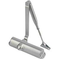 Smith & Locke 83 Series Fire Rated Overhead Door Closer Silver (765FH)