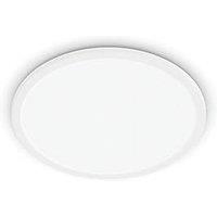 Philips SuperSlim LED Ceiling Light IP44 White 15W 1500lm (765JA)