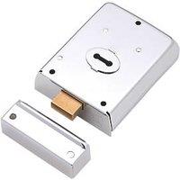 Smith & Locke Rim Deadlock Polished Chrome 154mm x 107mm (765PX)
