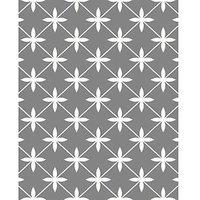 Laura Ashley Wicker Charcoal Self-Adhesive Glass Kitchen Splashback 600mm x 750mm x 6mm (765RX)