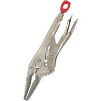 Milwaukee Flat Jaw Long Nose Locking Pliers 6" (150mm) (765TF)