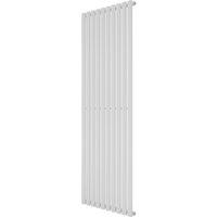 Azur Eclipse 1800mm x 600mm 4178BTU White Vertical Designer Radiator (765YR)