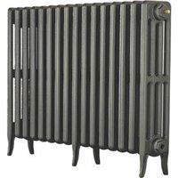 Arroll 660mm x 994mm 4258BTU Cast Grey Cast Iron 4 Column Radiator (7660F)
