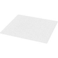 Glomma Anti-Slip Shower Mat White 540mm x 520mm (766PE)