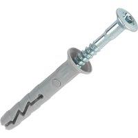 Rawlplug R-FX-N-L Nylon Hammer-In Fixings 6mm x 35mm 100 Pack (766VC)