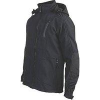 CAT Mercury Soft Shell Work Jacket Black X Large 46-48" Chest (766VF)