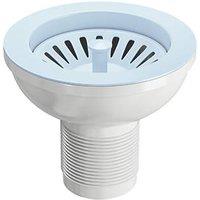 ETAL Sink Strainer Waste without Overflow Blue 90mm (767JL)