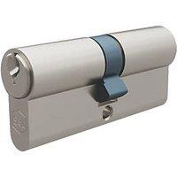 Smith & Locke 1 Star 6-Pin Euro Double Cylinder Locks 35-35 (70mm) Silver 2 Pack (767PX)