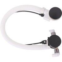 ETAL Freeflow Gravity-Pumped & HP/Combi Round Bath Filler, Pop-Up Waste & Overflow Matt Black (767VN)