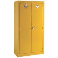 Barton Hazardous Substance Cabinet Yellow 915mm x 457mm x 1830mm (76860)