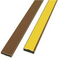 Firestop Fire Door Intumescent Strips Brown 15mm x 4mm x 2100mm 10 Pack (768HP)