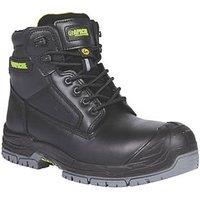 Apache Cranbrook Size 11 Black Waterproof Safety Boots (768JX)