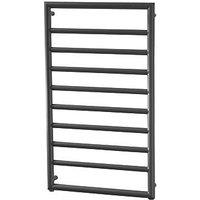 Towelrads 900mm x 500mm 1163BTU Anthracite Flat Designer Towel Radiator (768RY)