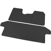 Unique Products Vauxhall Vivaro Crew Cab 2014 - 2019 Rubber Automotive Mat 2 Pieces (768VE)