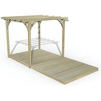 Forest Ultima 16' x 8' (Nominal) Flat Pergola & Decking kit (769FL)