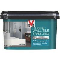 V33 2Ltr Cotton Satin Tile Paint (769FW)
