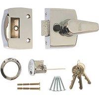 ERA 1430-37-1 Replacement Night Latch Polished Chrome 40mm Backset (769GG)