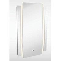Sensio Gatsby Rectangular Illuminated Art Deco Bathroom Mirror With 1842lm LED Light 900mm x 600mm (769PE)