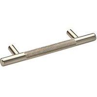 Elite Knobs & Handles Kensington Knurled T Bar Handle Brushed Nickel 148mm (770KK)