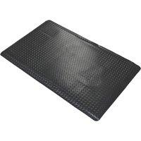 COBA Deckplate ReGen Anti-Fatigue Floor Mat Black 1500mm x 900mm x 15mm (770YN)