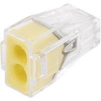 Wago 773-102 24A 2-Way Push-Wire Connectors 100 Pack (77102)
