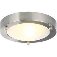 Spa Canis Bathroom Ceiling Light Stainless Steel (7715J)