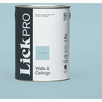 LickPro Max+ 5Ltr Blue 08 Matt Emulsion Paint (771JX)