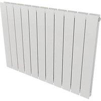 Ximax Oceanus 600mm x 820mm 2683BTU White Horizontal Designer Radiator (771TP)