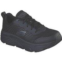 Skechers Elite Rytas Size 6 Black Occupational Work Trainers (771TT)