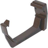 FloPlast uPVC Square Fascia Brackets Brown 114mm 10 Pack (77212)