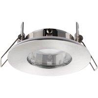 Saxby CosmosValue Fixed Fire Rated Recessed Downlight Satin Nickel (772RE)