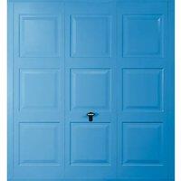 Gliderol Georgian 7' x 7' Non-Insulated Framed Steel Up & Over Garage Door Light Blue (772VR)