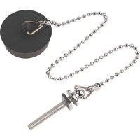 Essentials Basin Plug & Chrome Chain 12" (77475)