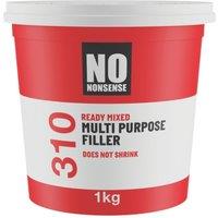 No Nonsense 310 Ready-Mixed Filler White 1kg (774RC)