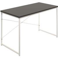 TC Group Okoform Rectangular Heated Desk Black/White 600mm x 1200mm (774TT)