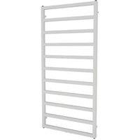 Ximax 1230mm x 600mm 1884BTU White Flat Designer Towel Radiator (77509)