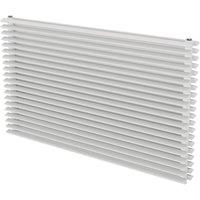 Ximax Aurora Duplex 600mm x 1000mm 4437BTU White Horizontal Designer Radiator (775GL)