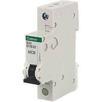 Crabtree Starbreaker 20A SP B Curve MCB (77666)