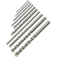 Erbauer Straight Shank Masonry Drill Bits 10 Piece Set (777PH)