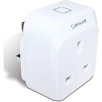Salus SP600 13A Smart Plug with Built-In Zigbee Repeater White (777PL)