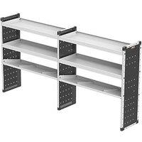 Van Guard Universal Trade Double Van Racking Unit (4 Straight & 2 Angled Shelves) 2466mm x 381mm x 1279mm (778KP)