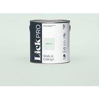 LickPro Max+ 2.5Ltr Green 11 Matt Emulsion Paint (779JX)