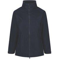 Regatta Hudson Womens Fleece-Lined Waterproof Jacket Navy Size 18 (780HJ)