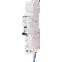 Schneider Electric iKQ 10A 30mA Type A SP & N C Curve RCBOs (780HV)